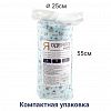 ОД-110/140 ГОСТ - Одеяло детское "Полосатые мишки" голубой ГОСТ, всесезонное, 110х140см, наполнитель 200г/м2, файбер высшего сорта, чехол бязь ГОСТ 140г/м2 (хлопок 100%), стеганое, упаковка "компакт" пакет ПВХ, еврослот,  д25х55см/1кг, "Домашняя мода" (Россия)