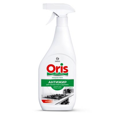 Чистящее средство для кухни "ORIS" 0,6л, спрей, антижир, "Grass" (Россия)