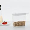 ASE069PSWT - Контейнер для сыпучих продуктов пластмассовый 1,7л, 18,7х8,7х16,8см, белый (Россия)