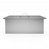 ВЗР2185/ВЗР235 - Коптильня "Smoky Simple" 39х27х17см, сталь s0,8мм, 2-х ярусная, крышка, две решетки, Grillux (Россия)
