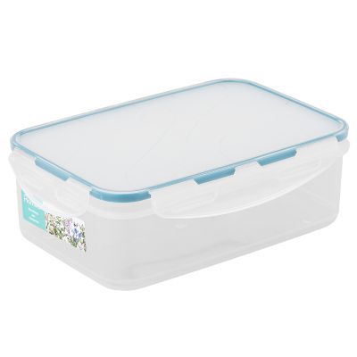 "Модена" Контейнер для продуктов пластмассовый 1,5л, 22x15x7,4см, прямоугольный, подходит для СВЧ (Россия)
