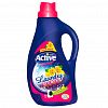 511601123 - Гель для стирки белья универсальный "Active" 2,5л, 16х10х32см, концентрат, гипоаллергенный, "Clean Breeze" Степные цветы, Pink (Иран)