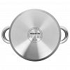 SH07503 - Кастрюля из нержавеющей стали "Rondy" 5,0л, д19см, h13,5см, s0,5мм, дно s3мм, стеклянная крышка, пятислойное дно, подарочная коробка, "Appetite" (Китай)