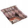 П-50/60 - Салфетка хозяйственная 50х60см "Твой котик", вафельное полотно, хлопок 100%, плотность 245г/м2, без упаковки, "Домашняя мода" (Россия)