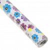 C-1057-2 - Пленка самоклеящаяся 0,45х8м "Витражная" "Цветик" голубой "Junteng Plastics" (Китай)