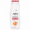 512102053 - Шампунь для окрашенных волос "Active" 350мл, 8х3,5х21см, "Care & Beauty" С кератином и пшеничным протеином (Иран)