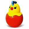 01675 - Игрушка "Неваляшка малая "Птичка" 10х10х17,5см, ПЭТ (полиэтилентерефтолат), пп пакет, "Stellar" (Россия)