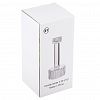 HF0640-7L - Подсвечник стеклянный "Беатрис" h20см, чаша д4,3см, h2см, основание д9см, в коробке (Китай)