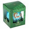 С475 - Елочная игрушка шар стеклянная "Зодиак. Лошадка" д9,5см, ручная художественная роспись, подарочная упаковка, цвета микс, "Символ 2026 года" (Россия)