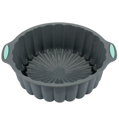 Форма для запекания "Linea Silicone" 22х20х6см, круглая, силикон, "Regent" (Китай)
