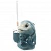НЕСОРТ - НЕСОРТ 64605 Подставка для унитазного ерша керамическая "Дельфин" h26см (Россия) Царапина. Товар возврату и обмену не подлежит.