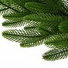 173.60 - Декоративный венок "Елка" д50см, большой, пластик, зеленый (Россия)