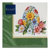 25517 - Салфетки бумажные "Bouquet" 33х33см, 3-х слойные, 20 штук в упаковке, 100% целлюлоза, "Пасхальный сувенир" (Россия)