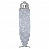 НБТ/4 - Доска гладильная "Nika-best" 122х40х90см, тефлоновый чехол, основа - перфорированный метал лист, регулировка высоты, э/удлинитель с розеткой 2,2м, подставка euro под утюг 2 положения, кронштейн для провода, полка для белья, держатель для плечиков, с 