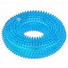  - "Пэт тойс (Pet toys)" Игрушка для собаки "Кольцо с шипами" д11,5см h4см, ПВХ, с пищалкой, светящаяся, на картоне, прозрачная, цвета в ассортименте: синий, розовый, зеленый, желтый (Китай)