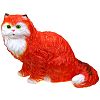  - Скульптура-фигура для сада гипсовая "Тимофей" 47х35см, рыжий (Россия)