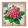 37338 - Салфетки бумажные "Art Bouquet" 33х33см, 3-х слойные, 20 штук в упаковке, 100% целлюлоза, "For you" (Россия)