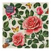 25309 - Салфетки бумажные "Bouquet Home Collection Classic" 33х33см, 3-х слойные, 20 штук в упаковке, 100% целлюлоза, "Райские розы" (Россия)
