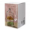 96816 - "Patisserie" Блюдо-этажерка стеклянное 2-х ярусное д14см, h22см, разборное на емкости по 800мл, с крышкой, цветная коробка, Pasabahce (Турция)