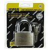  - Замок навесной, сталь 60мм "HMBR" "Top security", 60х85х22мм, 4 ключа, в блистере (Китай)