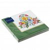 25517 - Салфетки бумажные "Bouquet" 33х33см, 3-х слойные, 20 штук в упаковке, 100% целлюлоза, "Пасхальный сувенир" (Россия)