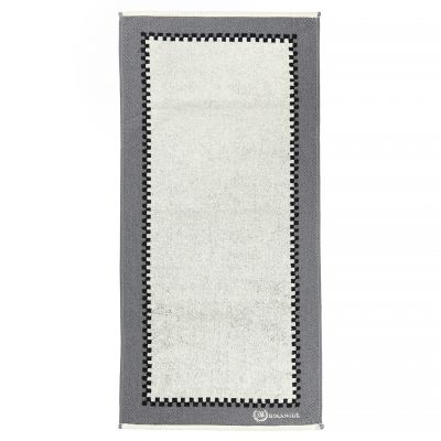 "Missoni-3028" Полотенце махровое 70х140см, плотность 375гр/м2, 100% хлопок, серый (зеленый), Bolangde (Китай)