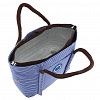  - Сумка обеденная "Lunch bag" 26х13,5х22см, 34см с ручками, полиэстер, на подкладке, внутренний карман на молнии, наружный карман, сумка-вставка 24х11,5х21см термоизоляция - фольгированный слой, время сохранения температуры до 2-х часов, толщина стенки