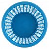 АП 080 - Корзина для мусора пластмассовая 11л, д28см, h28см, вторичный полипропилен (Россия)