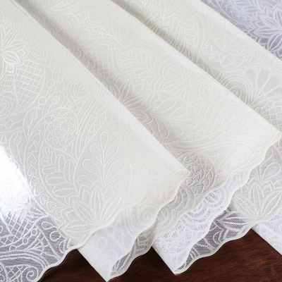 Коврик ПВХ "Узор любви" 37х137см, для ящиков и полок, "LACE" гладкая, пленка сверху, беж с перламутром, упак. "эконом" п/э 22х30см т.м. "Домашняя Мода" (Китай)