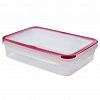 67100 - Контейнер для продуктов пластмассовый "Экстра Лок" 1,6л, L Bright, 23,9х16,5х6,5см, подходит для СВЧ (Россия)