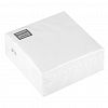 57350 - Салфетки бумажные "Bouquet Ideal Style" 24х24см, 2-х слойные, 50 штук в упаковке, 100% целлюлоза, белый (Россия)