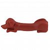  - Игрушка для собаки "Такса" 17,5х4,5х5см, с пищалкой, ПВХ, цвета микс (коричневый, бежевый, белый/черный), "Пэт тойс (Pet toys)" (Китай)