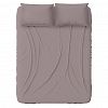 П-1,5Р - Простыня 1,5 спальная на резинке "Зола" 120х200см, свесы 27см, сатин 135г/м2, хлопок 100%, упаковка "классическая" ПВХ 28х41см, "Домашняя мода" (Россия)