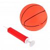  - Набор для игры в баскетбол 3 предмета: кольцо (корзина) д17,3см, 40х19,5х29,5см на присосках; мяч д14см; насос 16см, пластик/ПВХ, "Белая стена" (Китай)
