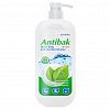 6057 - Средство для мытья посуды "Antibak de Luxe" 1,1л, 10х7х24см, антибактериальный гель (Казахстан)