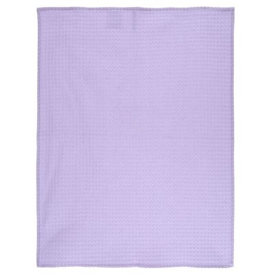 Салфетка хозяйственная 50х60см "Лаванда", вафельное полотно, хлопок 100%, плотность 270г/м2, без упаковки, "Домашняя мода" (Россия)