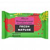  - Мыло туалетное твердое "Fresh nature " 90г, 5х2х9см, гранат и базилик (Казахстан)