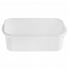  - Контейнер для заморозки продуктов пластмассовый "Морозко" 1,6л, 22х13х8см, полипропилен, с крышкой п/э, белый (Китай)
