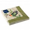 25244 - Салфетки бумажные "Art Bouquet" 33х33см, 3-х слойные, 20 штук в упаковке, 100% целлюлоза, "Рисунок с птицами" (Россия)
