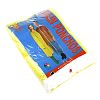 1532 - Дождевик-плащ 57х105см, на кнопках, ПВХ, цвета микс (Китай)