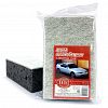 га003 - Губка автомобильная "Авто Абразив" 16х10х5,5см, пенополиуретан, абразивное полотно, плотность 450г/м2 (Россия)