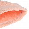 7519207 - Полотенце (парео) из микрофибры "Свежий букет" 70х175см, полиэстер 100%, на резинке с липучкой, на кнопке, с вышивкой; с чалмой на пуговице 68х25см, персиковый (Китай)