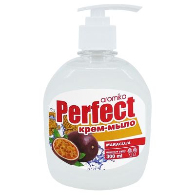 Крем-мыло жидкое "Perfect" 0,3л, 6х3,5х16см, маракуя, MARACUYA (Казахстан)