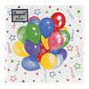 25668 - Салфетки бумажные "Bouquet de Luxe" 24х24см, 3-х слойные, 25 штук в упаковке, 100% целлюлоза, "Веселый праздник" (Россия)