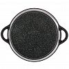 Ик2732аг - Кастрюля  с антипригарным покрытием 5л, д26см "Гранит Induction", h13см, s0,4см, литые ручки, стеклянная крышка с пароотводом, подарочная упаковка (Россия) Подходит для всех видов плит, включая индукционную.