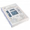 КПБ-1,5-4-7/7-2 - Постельное белье, комплект 1,5 спальный "Кошки, синий"/"Кошки, б/з синий", 4 предмета: пододеяльник 145х215см, простыня 150х215см, 2 наволочки 70х70см с клапаном-запахом, бязь "Комфорт" 121г/м2, хлопок 100%, упаковка "классическая" ПВХ 32х41х2,5см, "