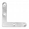 - Угольник 7,5см, цинк (Россия) Товар отгружается без клеевой этикетки.