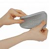 PT113011024 - "PATTERN FLEX" Контейнер для продуктов пластмассовый 0,3л, 14,3х10х4см, прямоугольный, с гибкой крышкой, пепельный жемчуг, подходит для СВЧ (Россия)