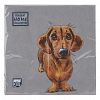 25588 - Салфетки бумажные "Bouquet Home Collection" 33х33см, 3-х слойные, 20 штук в упаковке, 100% целлюлоза, "Такса" (Россия)