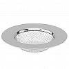 ADU400231 - Пробка-сетка для раковины из нержавеющей стали "Сетка №1" д7,6см; h1,5см, на картоне (внутренний д4,5см) (Китай)